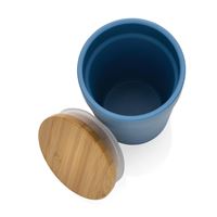 TAZZA in rPP GRS CON TAPPO IN BAMBOO